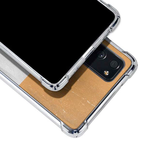 Ivory Coast Flag Distressed Galaxy S20 FE Clear Case
